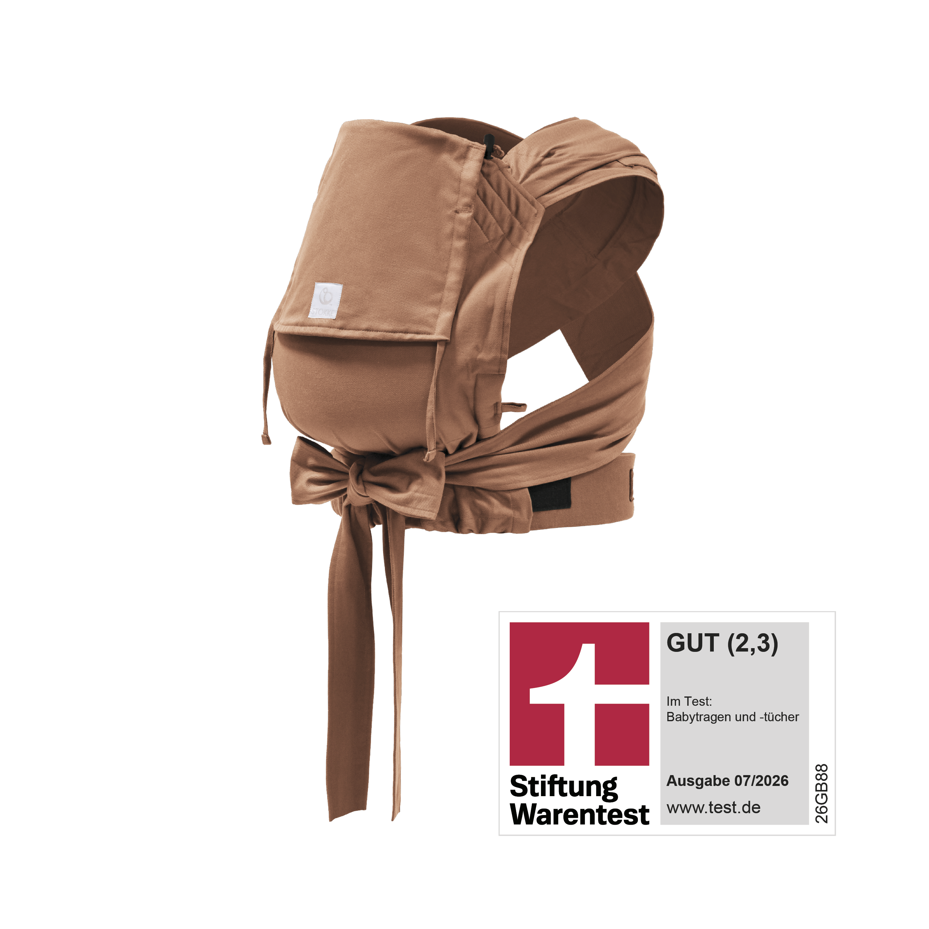 Portabebé Stokke® Limas™ - Portabebés para recién nacidos, Terracota, mainview galería de imágenes 1
